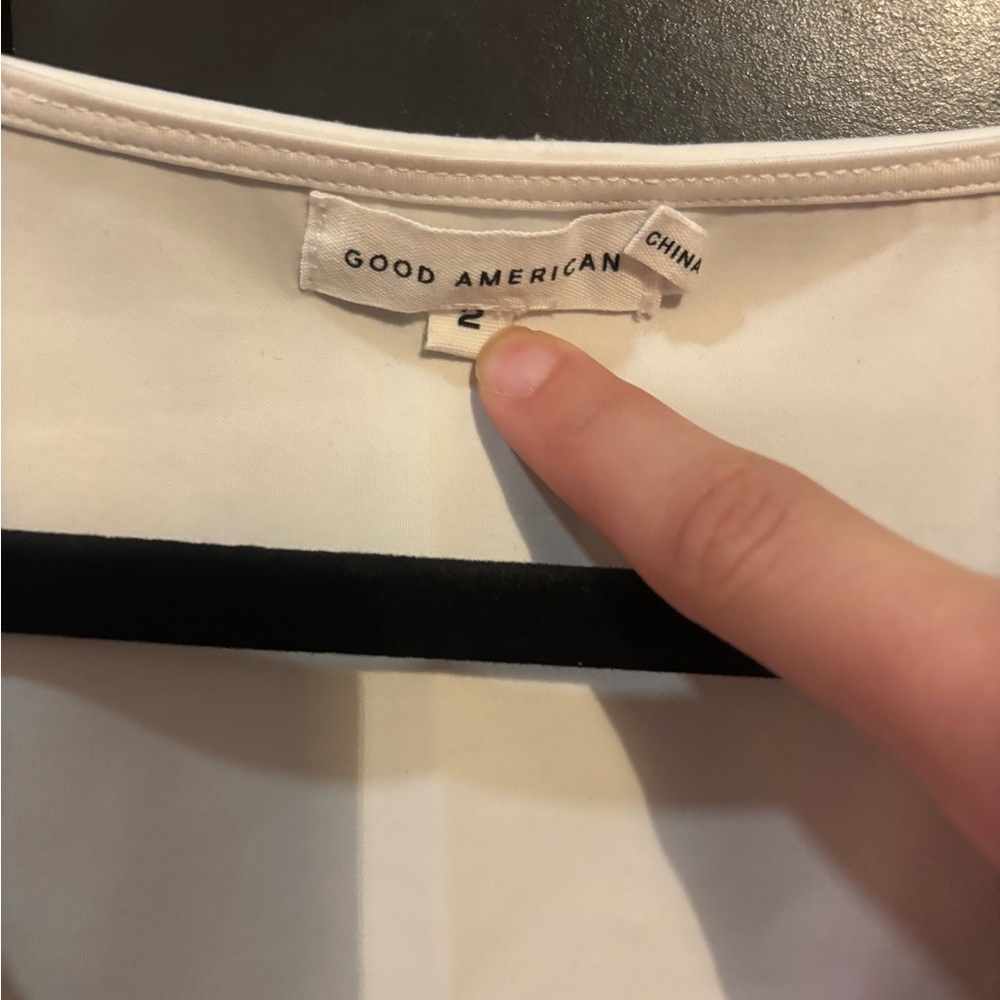 Good American Ivory Camisole Top - Picture 2 of 3